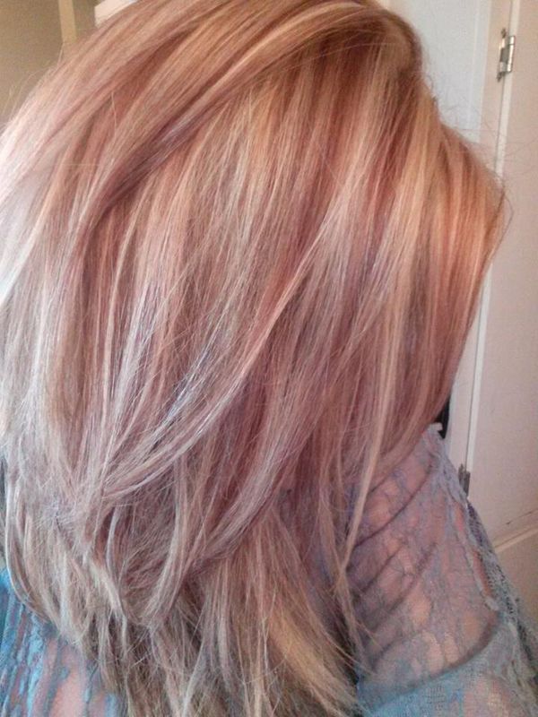 Rose Gold Hair Color Hair Co BKLYN Clinton Hill