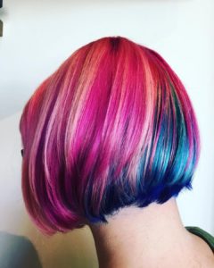 Rainbow Hair Color - Hair & Co BKLYN Brooklyn
