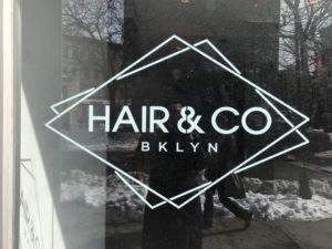Prospect Heights Hair Salon Front Window
