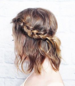 braided crown hair style