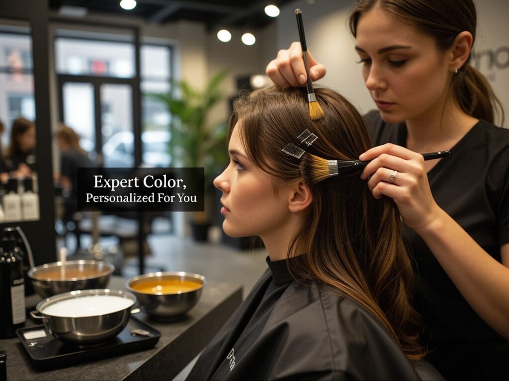 professional hair color